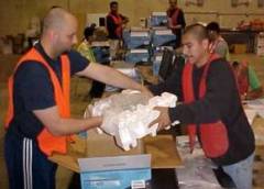 Noatum Logistics Workers Repackaging