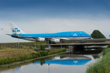 MIQ Global Logistics Amsterdam Plane