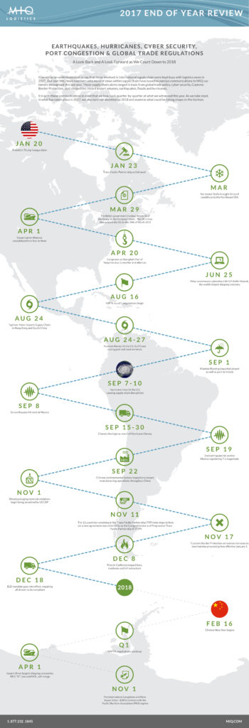 MIQ end of the year infographic