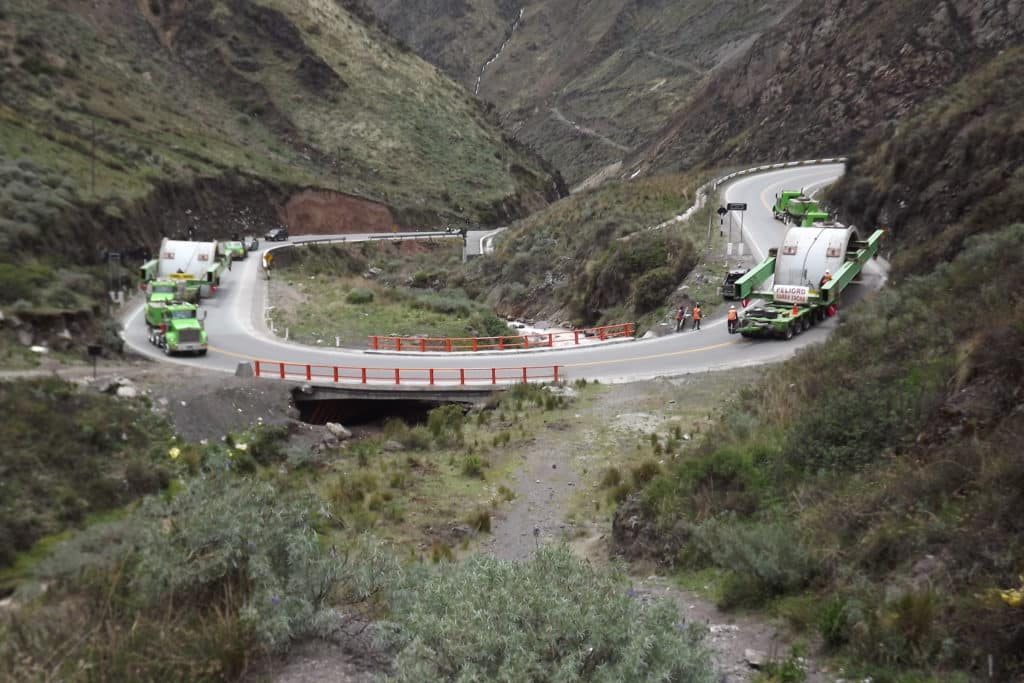 road near lima peru